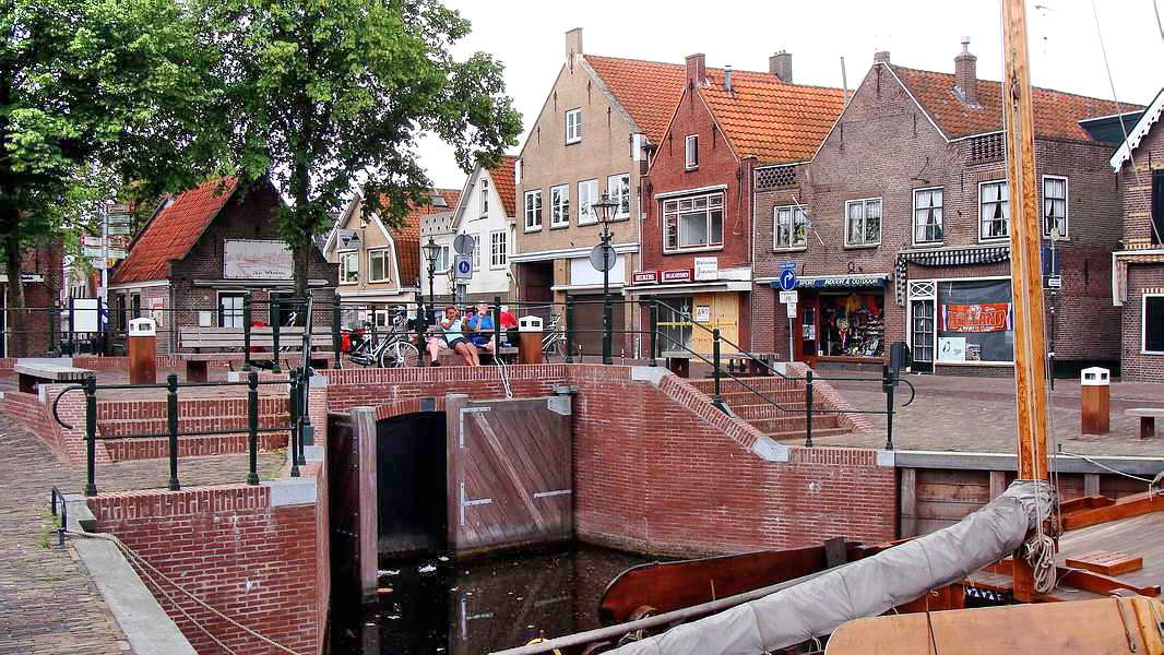 Spakenburg, sluis, 1-7-2012