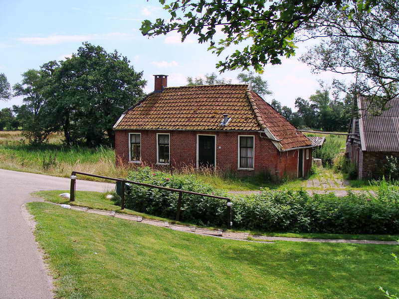 Haren, dijkhuisje, 4-7-2014