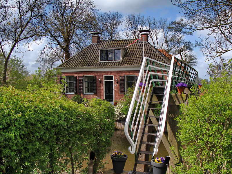 Onderdendam (omgeving), hoogholtje naar B & B, 17-4-2017