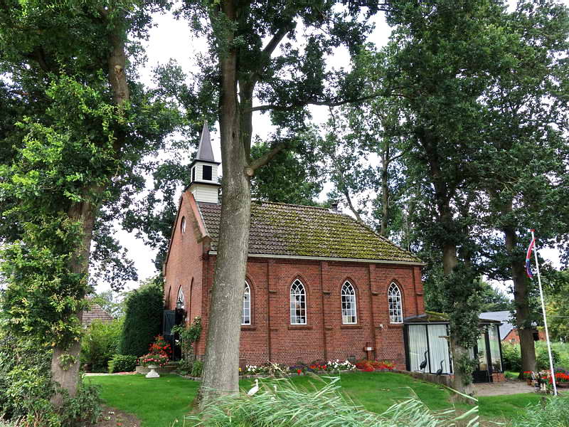 Schaaphok, vroegere kerk, thans woonhuis, 10-8-2017
