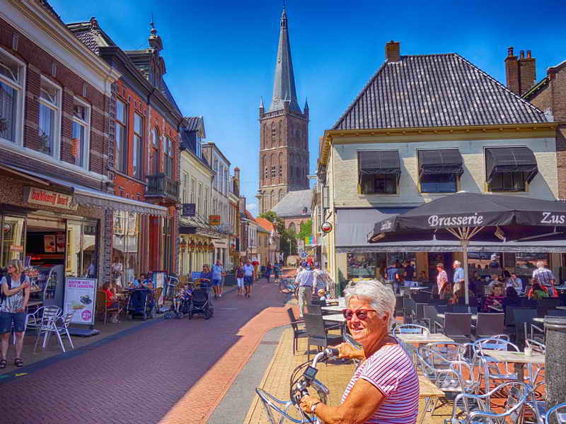 Steenwijk en Kerkstraat, 13-7-2018 Steenwijk, Markt en Kerkstraat, 13-7-2018