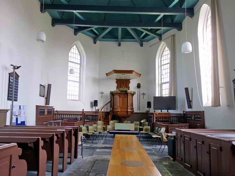 Lioessens, interieur hervormde kerk, 10-5-2019