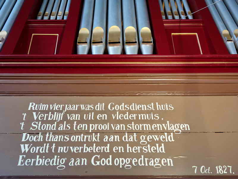 Lioessens, interieur hervormde kerk, 10-5-2019