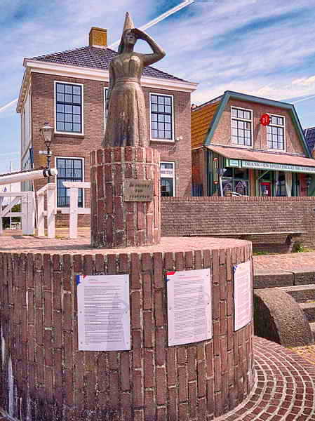 Stavoren, het Vrouwtje van Stavoren, 4-7-2019