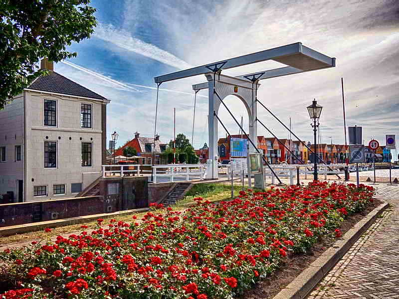 Stavoren, sluisbrug, 4-7-2019