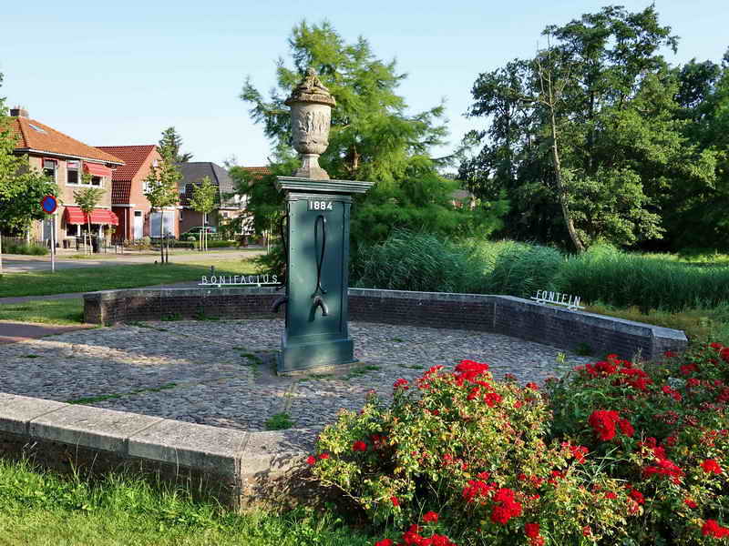 Dokkum, Bonifatiusfontein, 27-7-2019