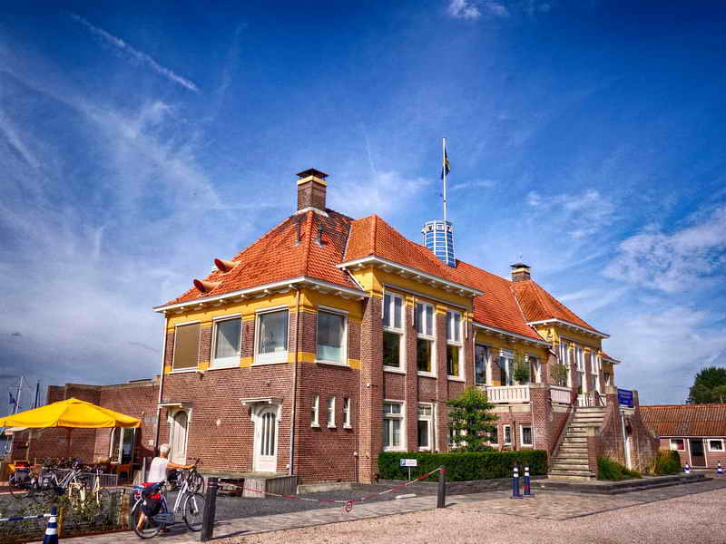 Haren, restaurant 'de Buitensoci&euml;teit' (aan Paterswoldsemeer), 30-8-2019