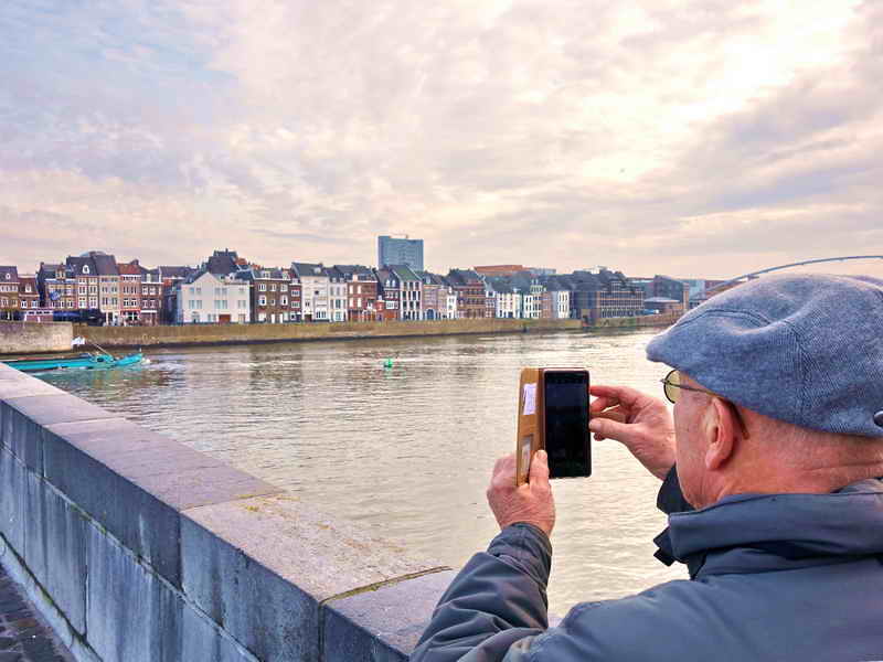 Maastricht, vanaf Sint-Servaasbrug, 21-11-2019