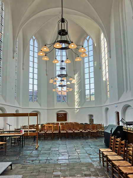 Steenwijk, interieur Kleine Kerk, 11-4-2020. Steenwijk, interieur Kleine Kerk, 11-4-2020