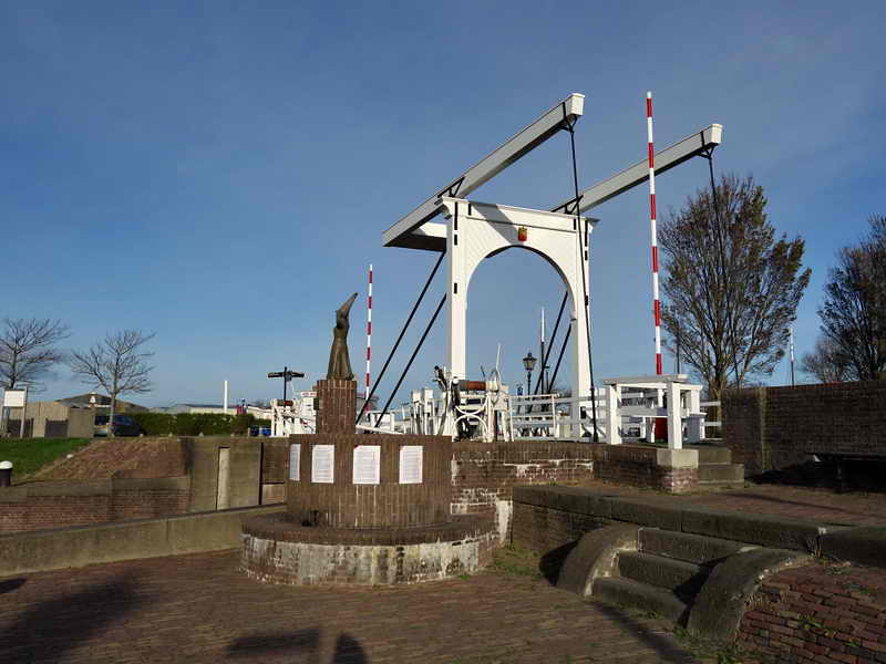 Stavoren, sluisbrug, 23-11-2020