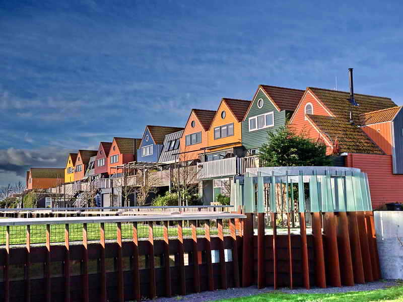 Stavoren, kunstwerk Verbeelding van het Blokhuis, 23-11-2020