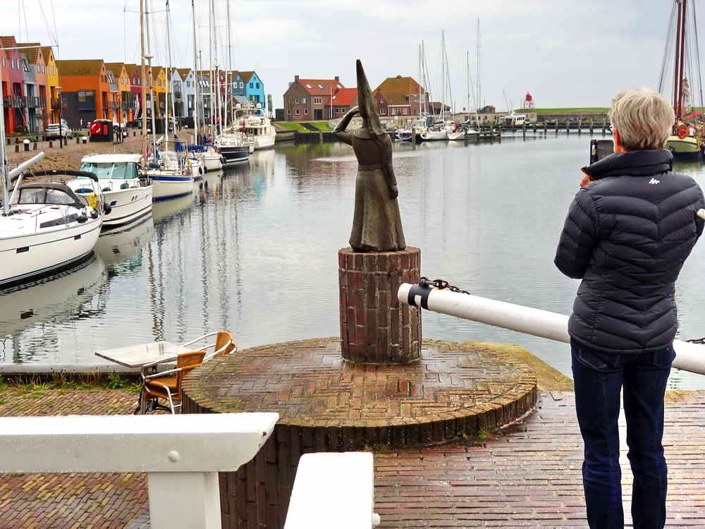 Stavoren, met het Vrouwtje van Stavoren, 11-5-2021