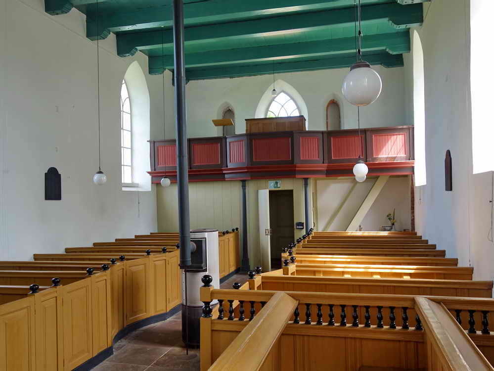 Stitswerd, interieur Gregoriuskerk, 2-6-2021