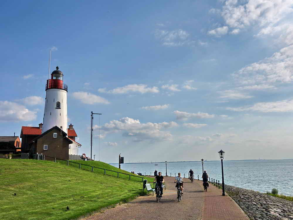 Urk, vuurtoren, 11-8-2021