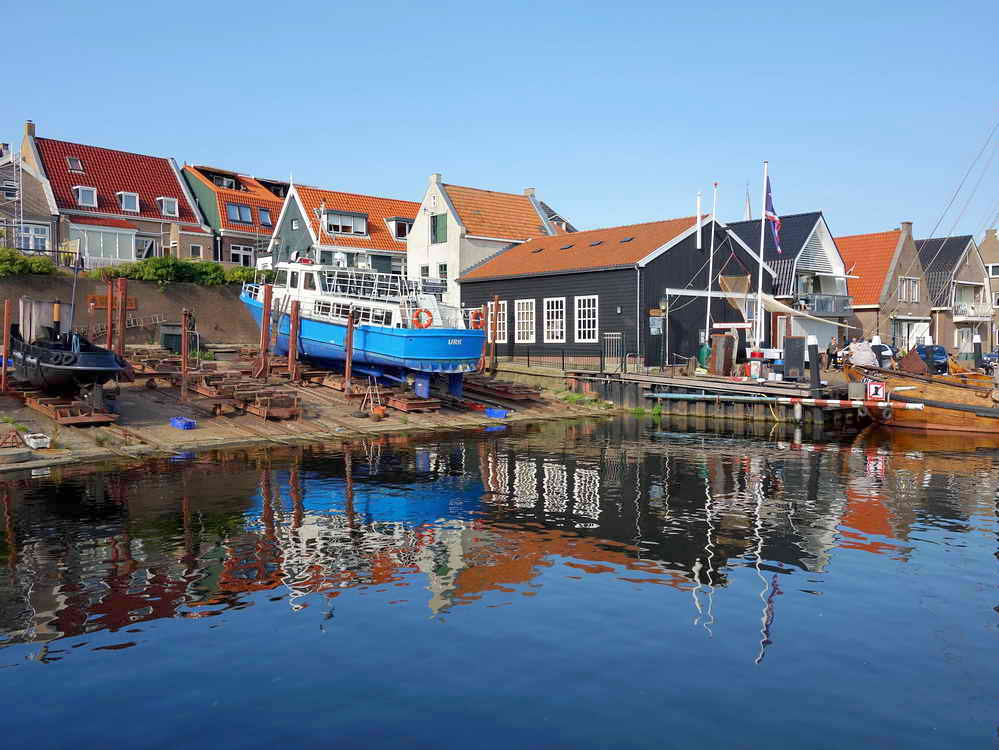 Urk, scheepswerf, 11-8-2021