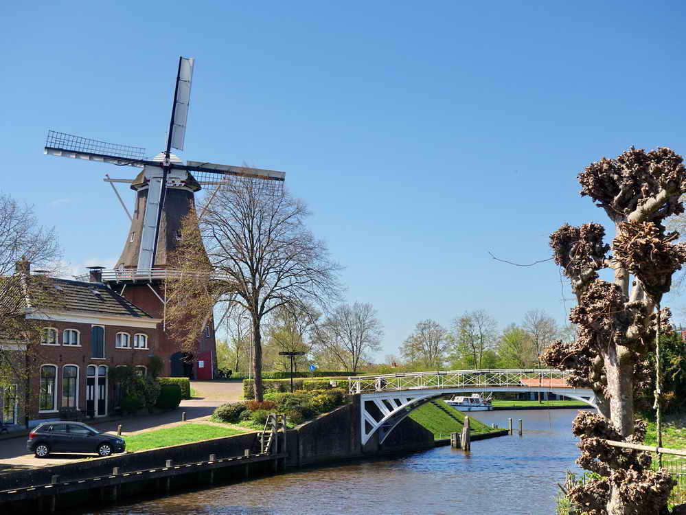 Dokkum, molen 'Zeldenrust', 22-4-2022