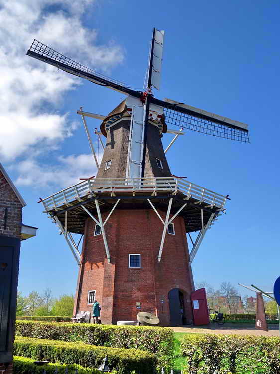 Dokkum, molen 'Zeldenrust', 22-4-2022
