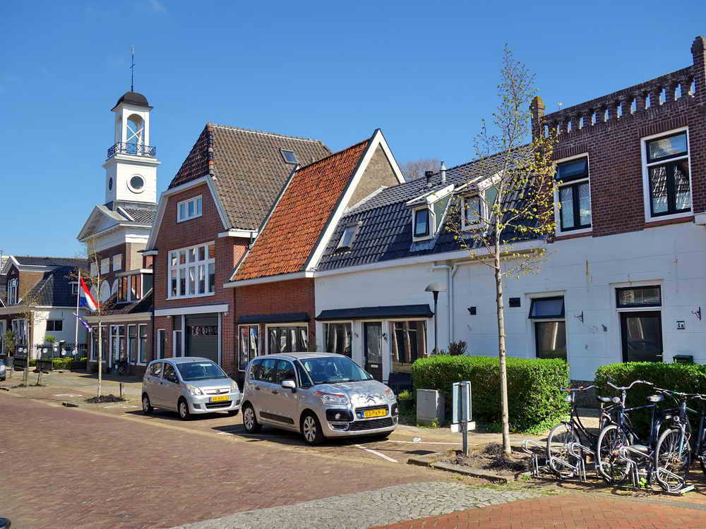 Dokkum, Legeweg met doopsgezind/remonstrantse kerk, 22-4-2022