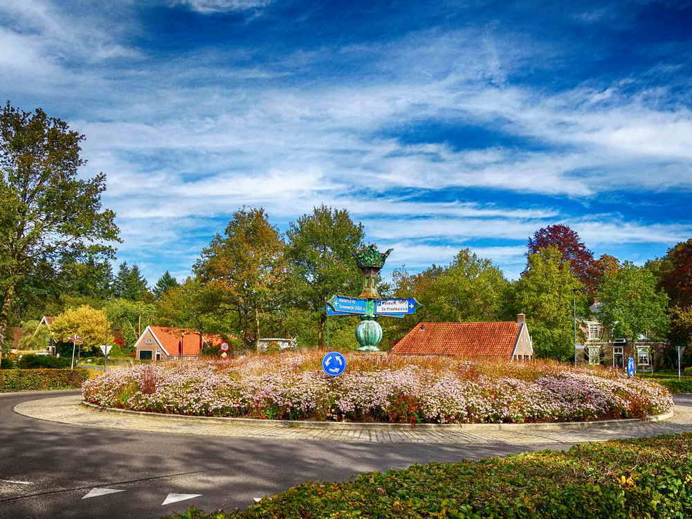 Frederiksoord, rotonde, 6-10-2024