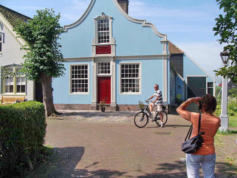 Broek in Waterland, mooie gevel, 12-7-2014