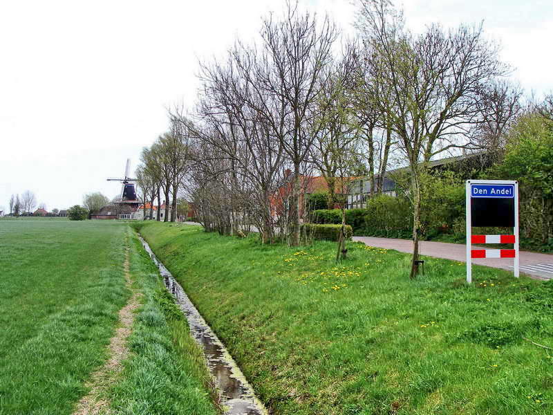 Den Andel, molen 'De Jonge Hendrik', 17-4-2014