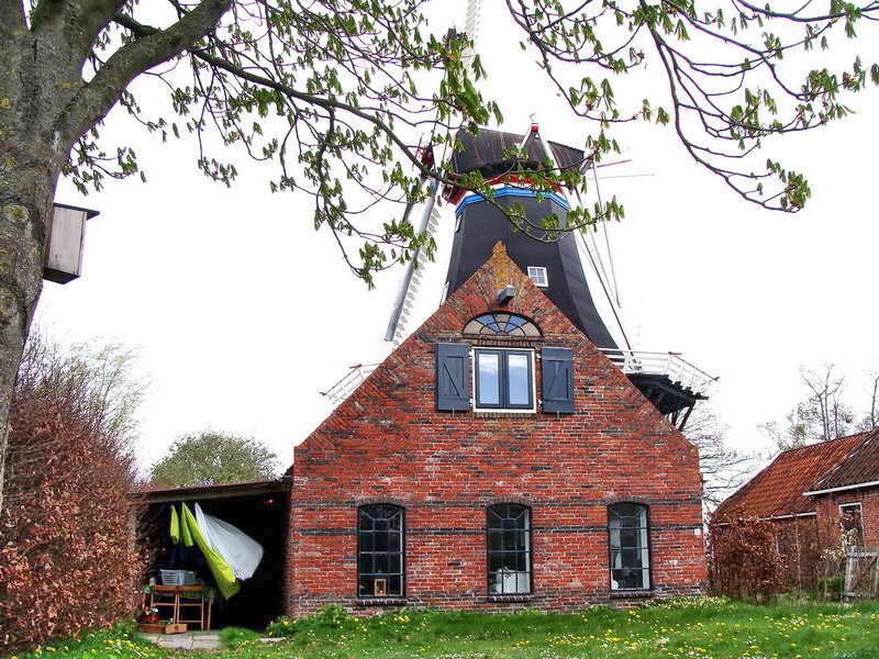 Den Andel, molen 'De Jonge Hendrik', 17-4-2014