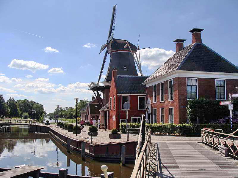 Onderdendam, korenmolen 'Hunsingo', 26-8-2013