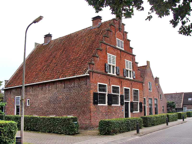 Wanneperveen, Schultehuis (gebouwd 1612), 28-7-2013. Een schulte was burgemeester, notaris en hotelier tegelijk.