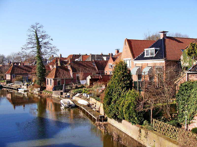 Winsum, stadsgezicht, 9-3-2014